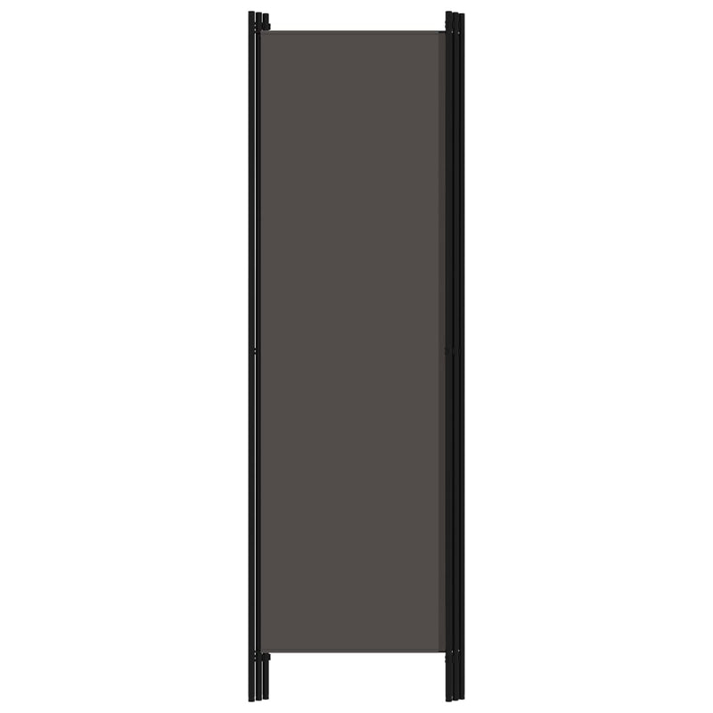 3-Panel Room Divider Anthracite 59.1"x70.9"