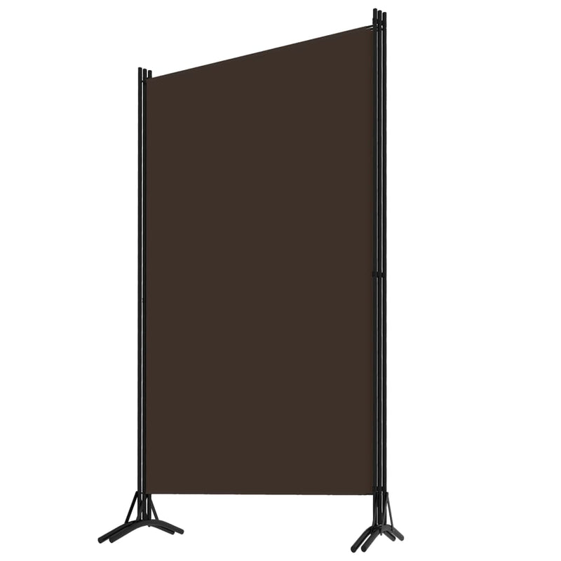 3-Panel Room Divider Brown 102.4"x70.9"