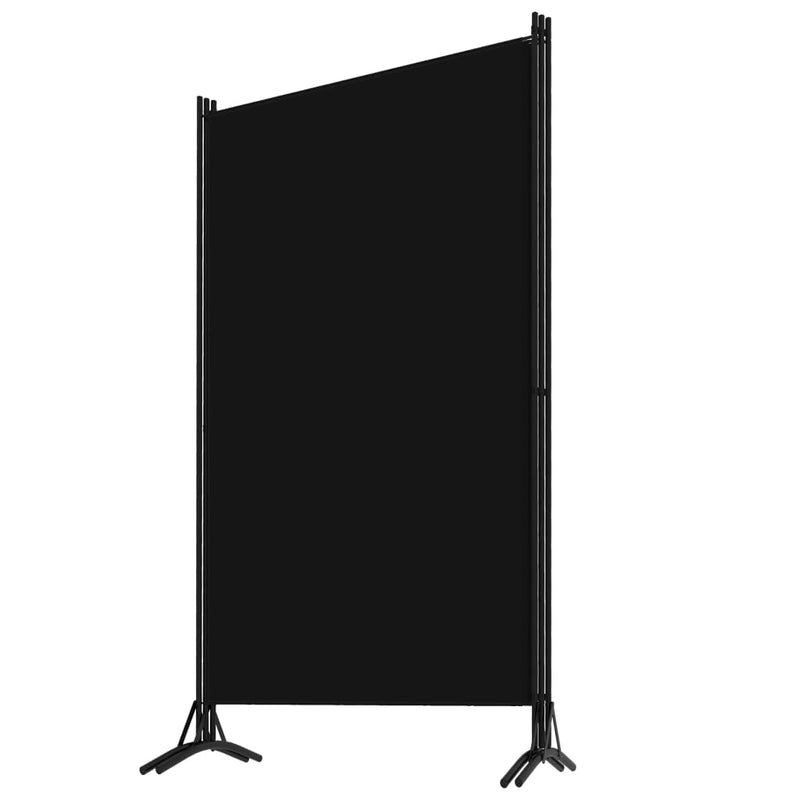 3-Panel Room Divider Black 102.4"x70.9"