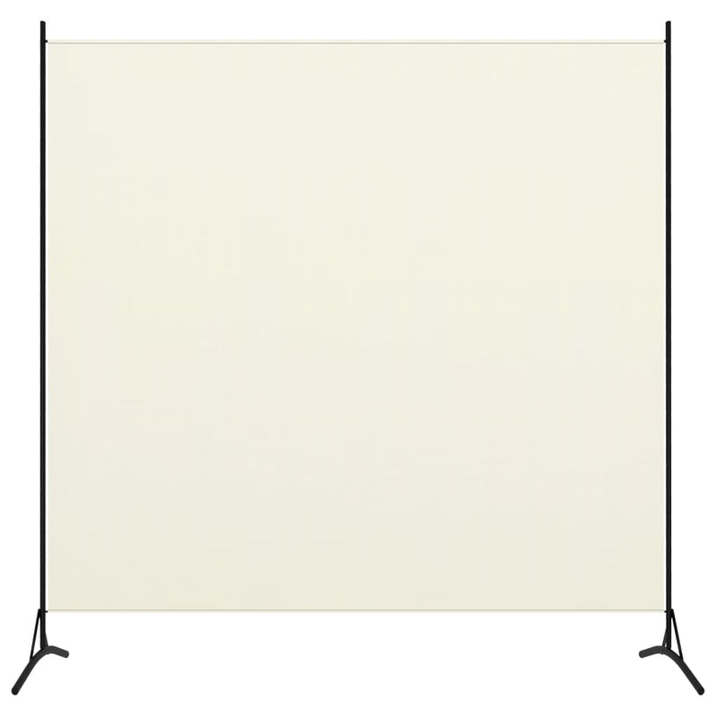 1-Panel Room Divider Cream White 68.9"x70.9"