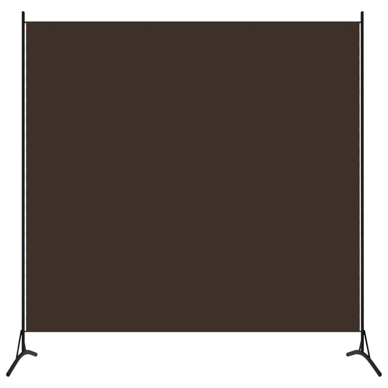 1-Panel Room Divider Brown 68.9"x70.9"