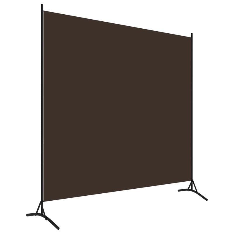 1-Panel Room Divider Brown 68.9"x70.9"