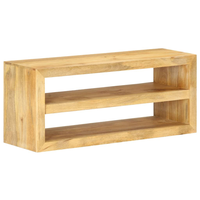 TV Cabinet 42.1"x13.8"x17.7" Solid Mango Wood