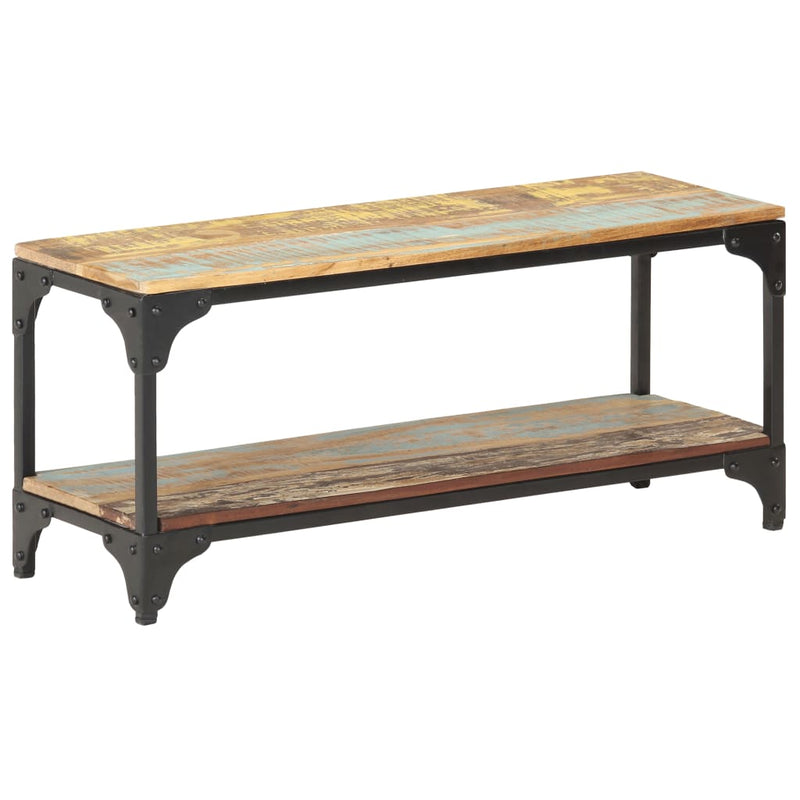 Coffee Table 35.4"x11.8"x15.7" Solid Reclaimed Wood