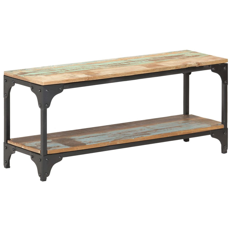 Coffee Table 35.4"x11.8"x15.7" Solid Reclaimed Wood