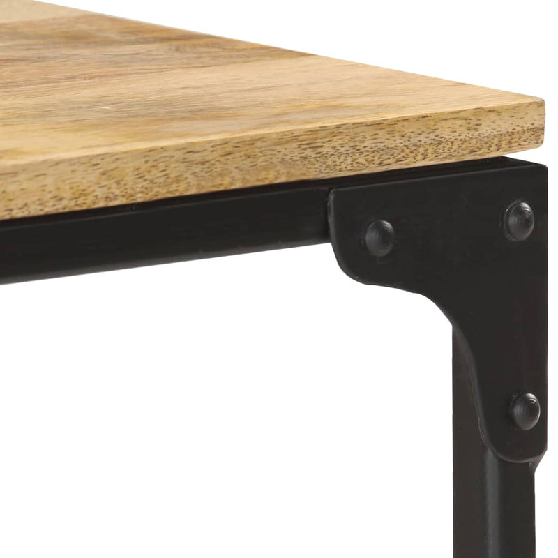 Coffee Table 35.4"x11.8"x15.7" Solid Mango Wood