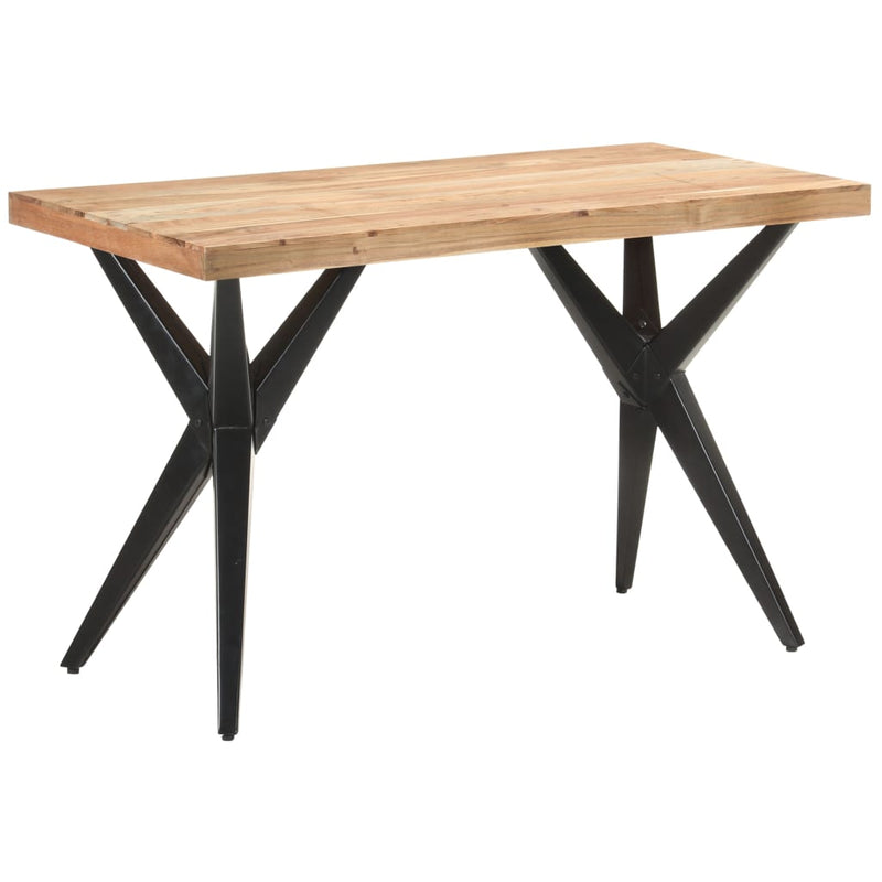Dining Table 47.2"x23.6"x29.9" Solid Acacia Wood