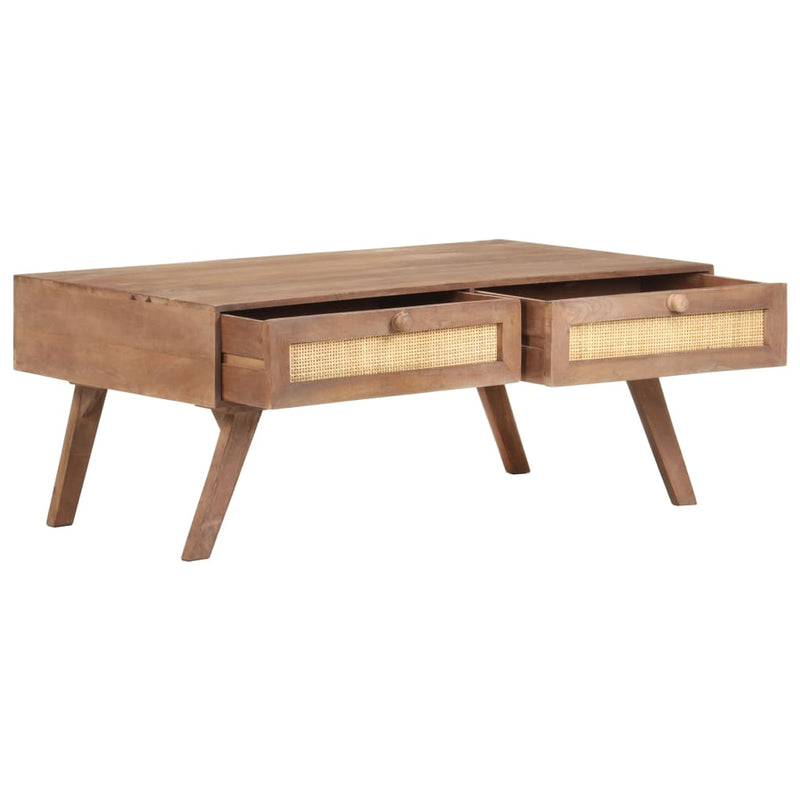 Coffee Table 39.4"x23.6"x15.7" Solid Mango Wood