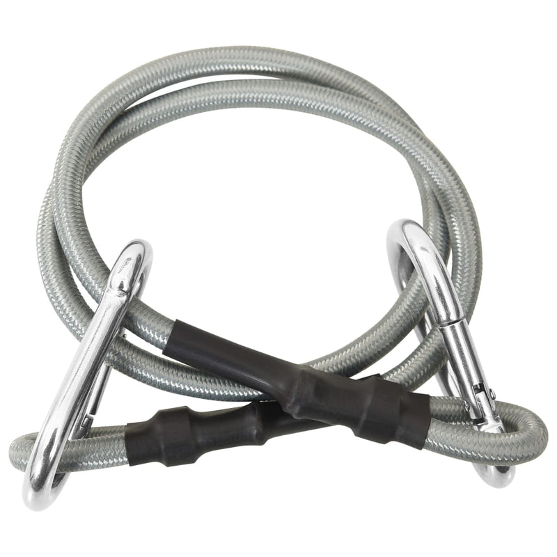 Ropes with Carabiner 4 pcs Rubber