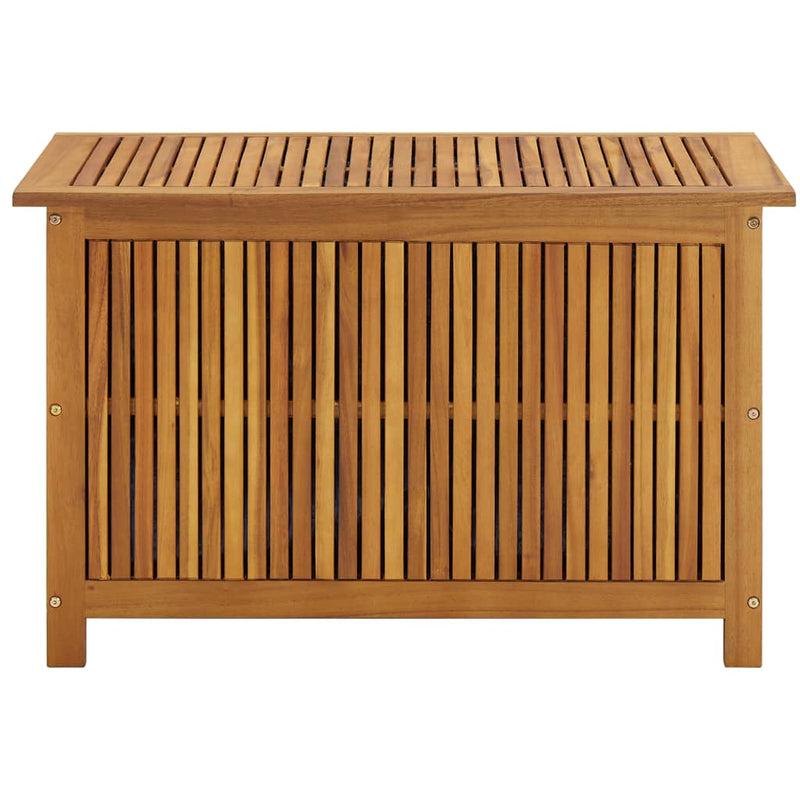 Patio Storage Box 35.4"x19.7"x22.8" Solid Acacia Wood
