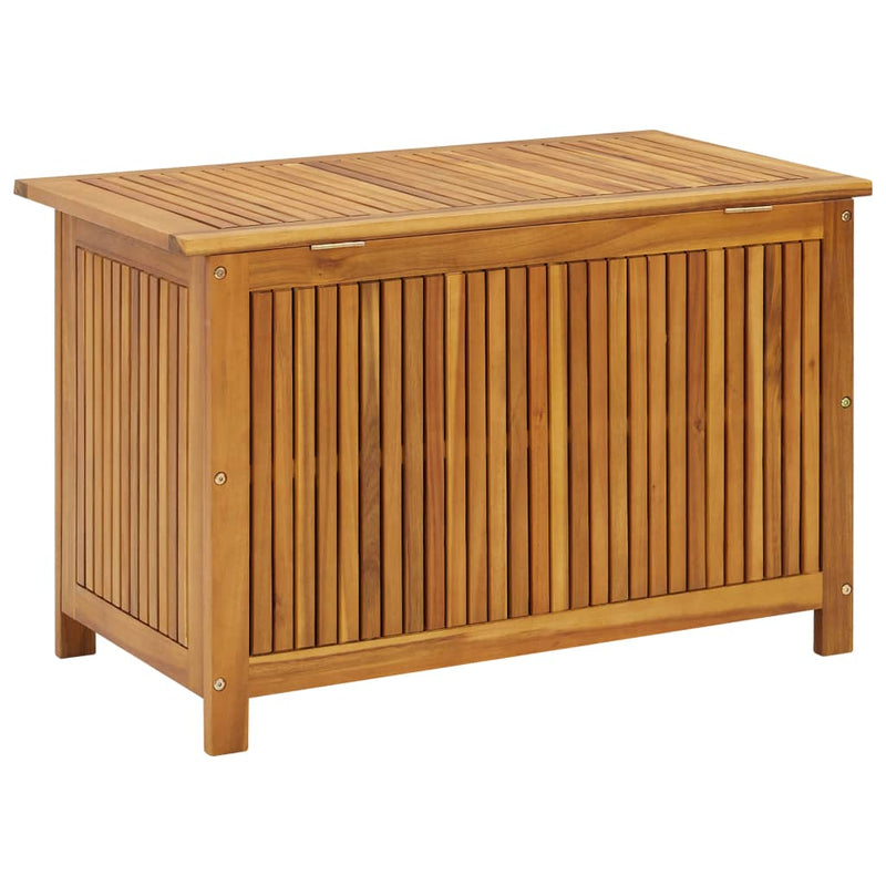 Patio Storage Box 35.4"x19.7"x22.8" Solid Acacia Wood