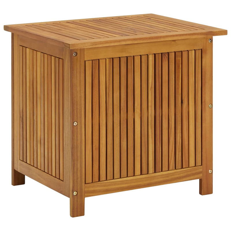 Patio Storage Box 23.6"x19.7"x41.7" Solid Acacia Wood