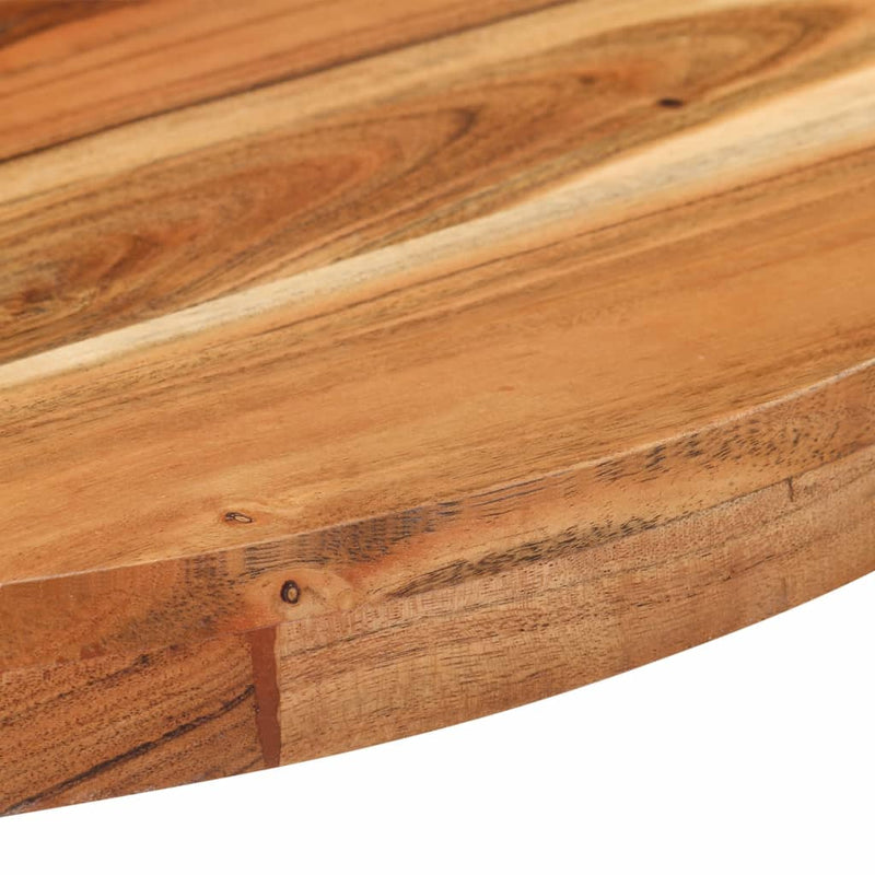 Bistro Table Round Ã˜27.5"x29.5" Solid Acacia Wood