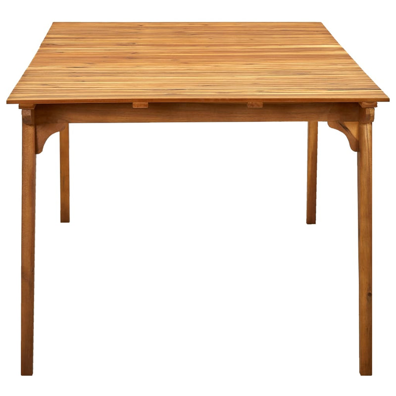 Patio Table 79.3"x39.4"x29.5" Solid Acacia Wood
