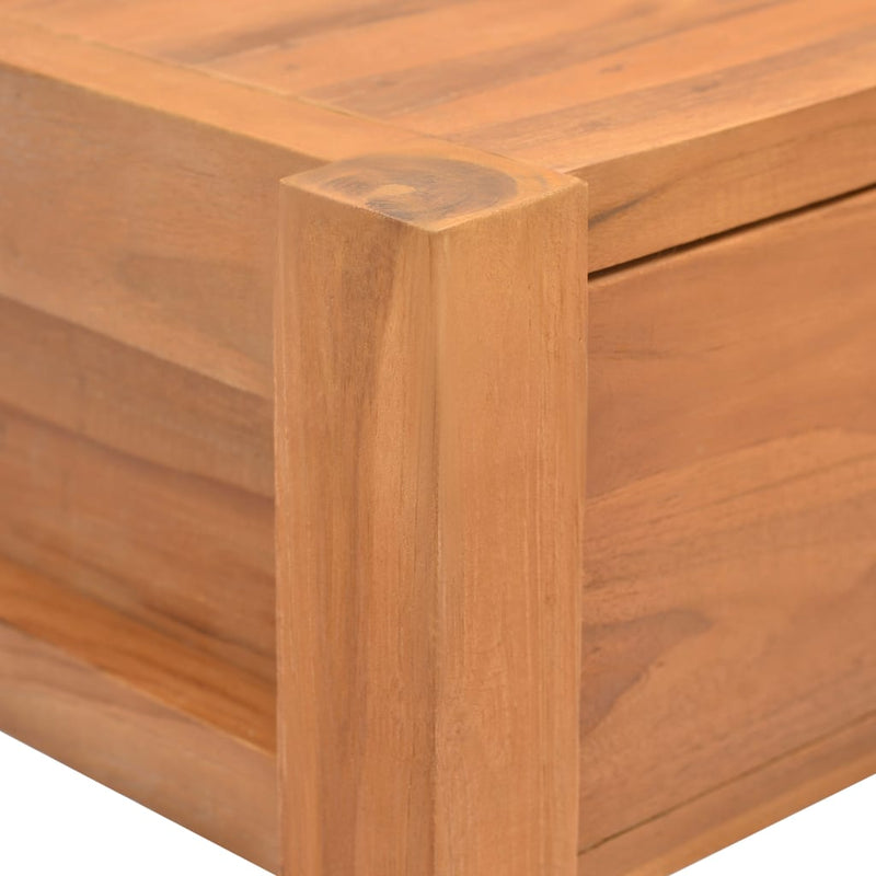 Desk with 2 Drawers 55.1"x15.7"x29.5" Recycled Teak Wood