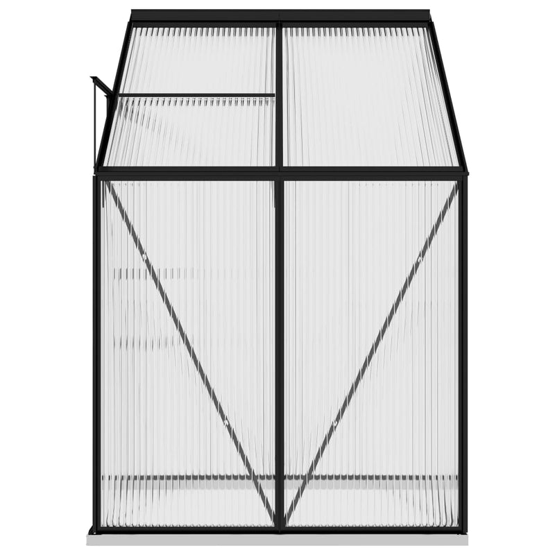 Greenhouse Anthracite Aluminum 95.3 ftÂ³