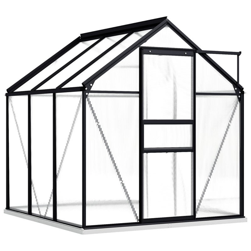 Greenhouse Anthracite Aluminum 26.6 ftÂ²