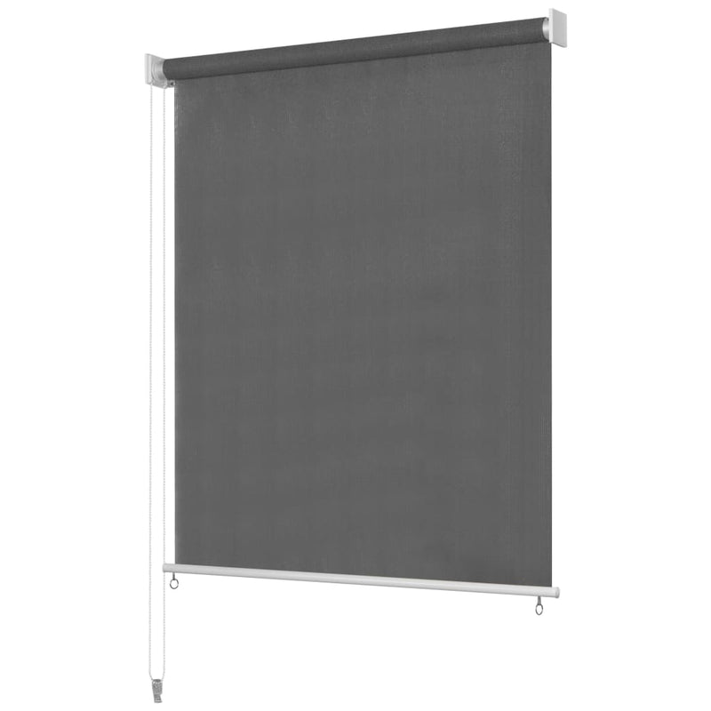 Outdoor Roller Blind 55.1"x55.1" Anthracite