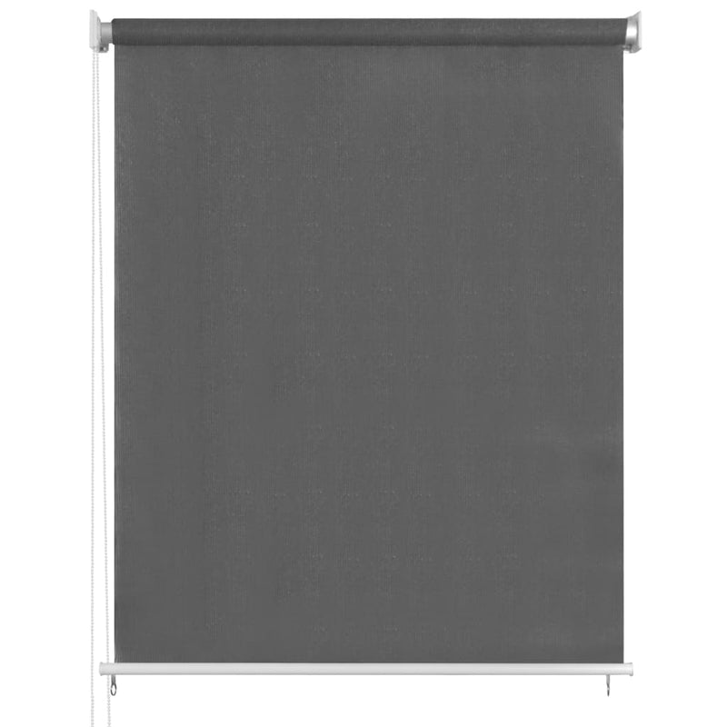 Outdoor Roller Blind 23.6"x90.6" Anthracite