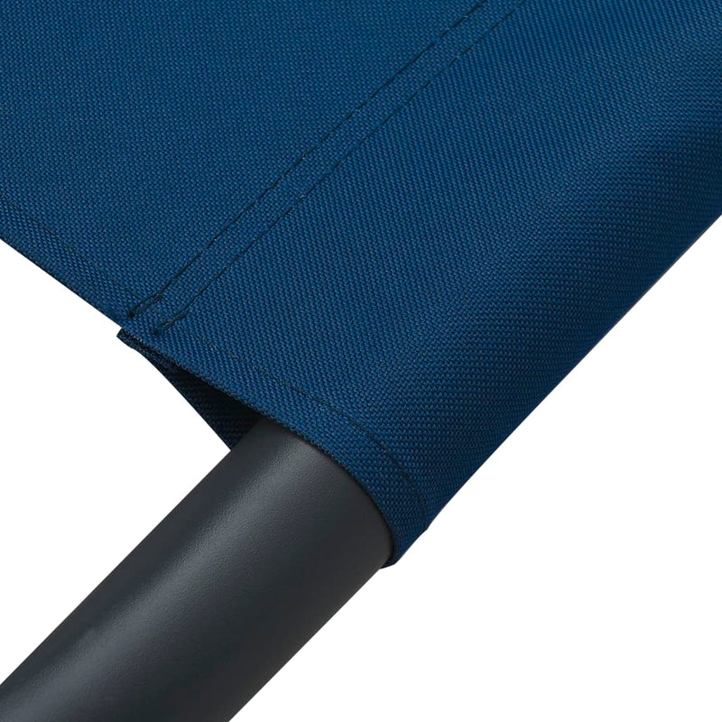 Patio Lounge Bed Fabric Blue