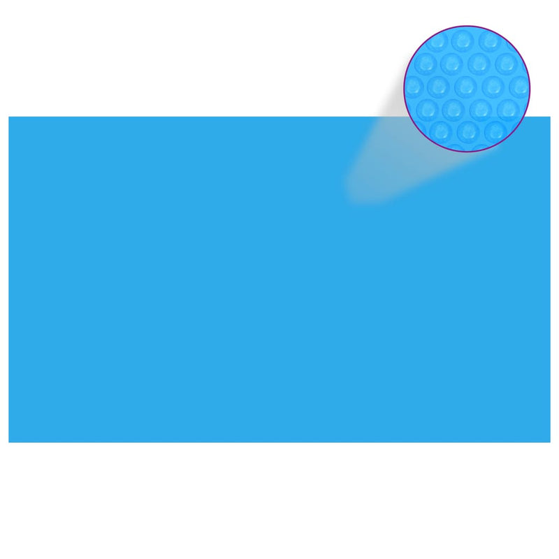 Rectangular Pool Cover 393.7"x236.2" PE Blue