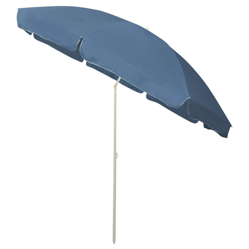 Beach Umbrella Blue 118.1"