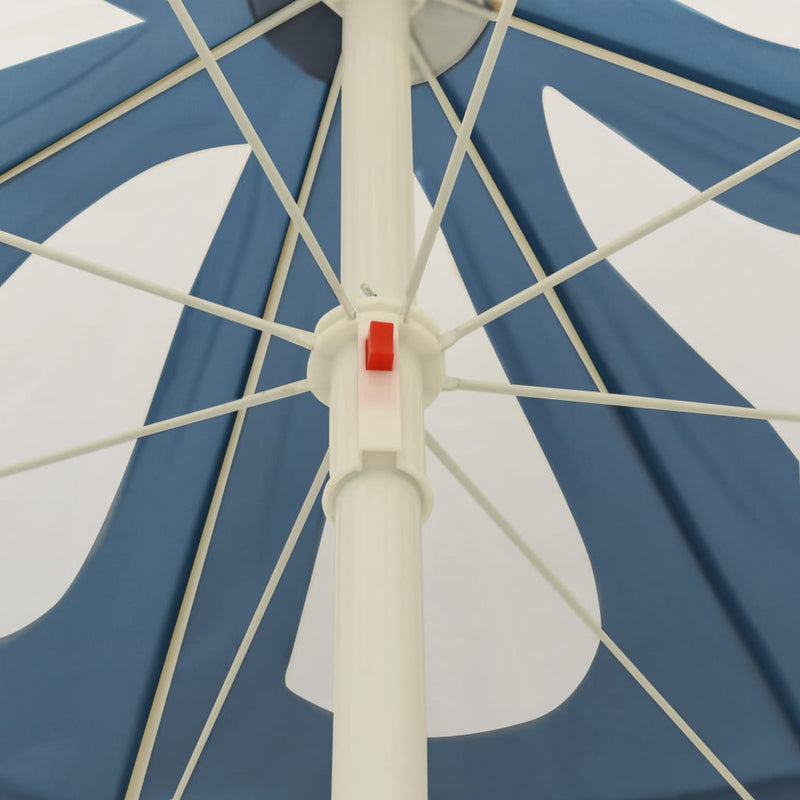 Beach Umbrella Blue 94.5"