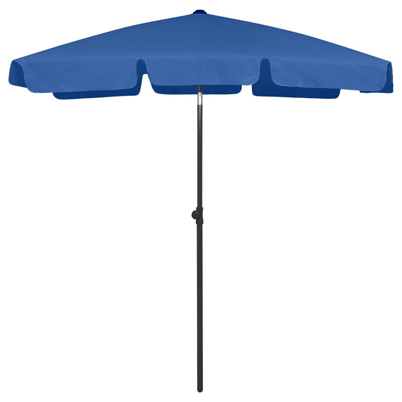 Beach Umbrella Azure Blue 70.9"x47.2"