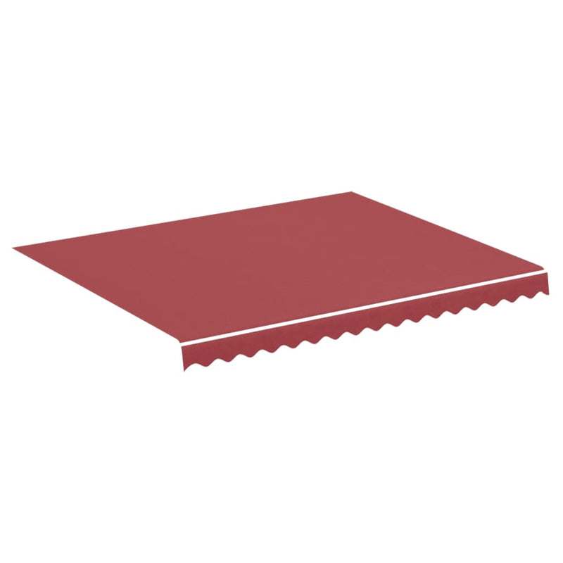Replacement Fabric for Awning Burgundy Red 9.8'x8.2'