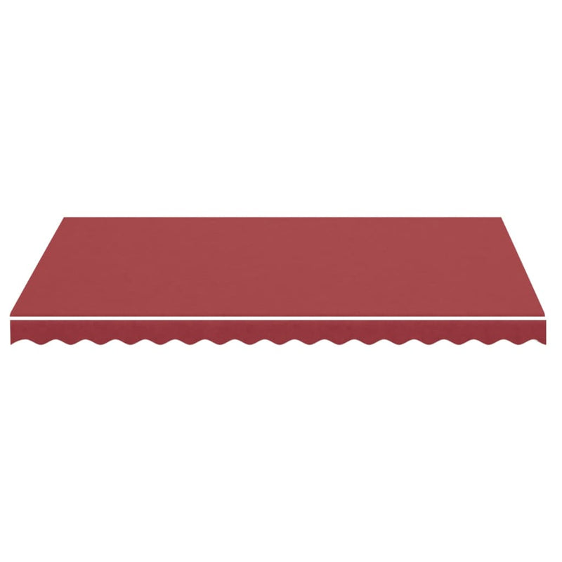 Replacement Fabric for Awning Burgundy Red 11.5'x8.2'