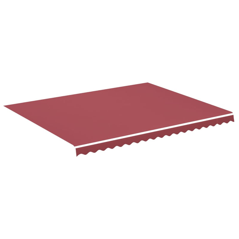 Replacement Fabric for Awning Burgundy Red 14.8'x11.5'