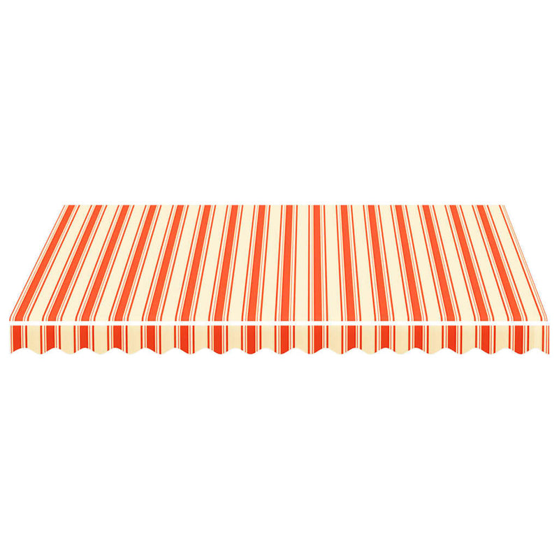 Replacement Fabric for Awning Yellow and Orange 9.8'x8.2'