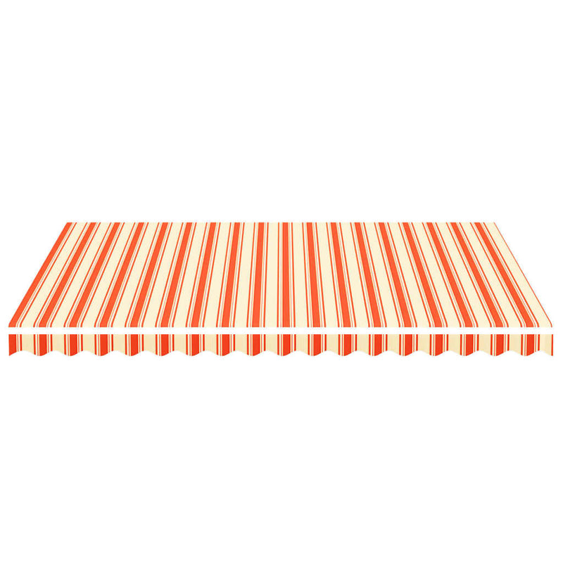 Replacement Fabric for Awning Yellow and Orange 13.1'x9.8'