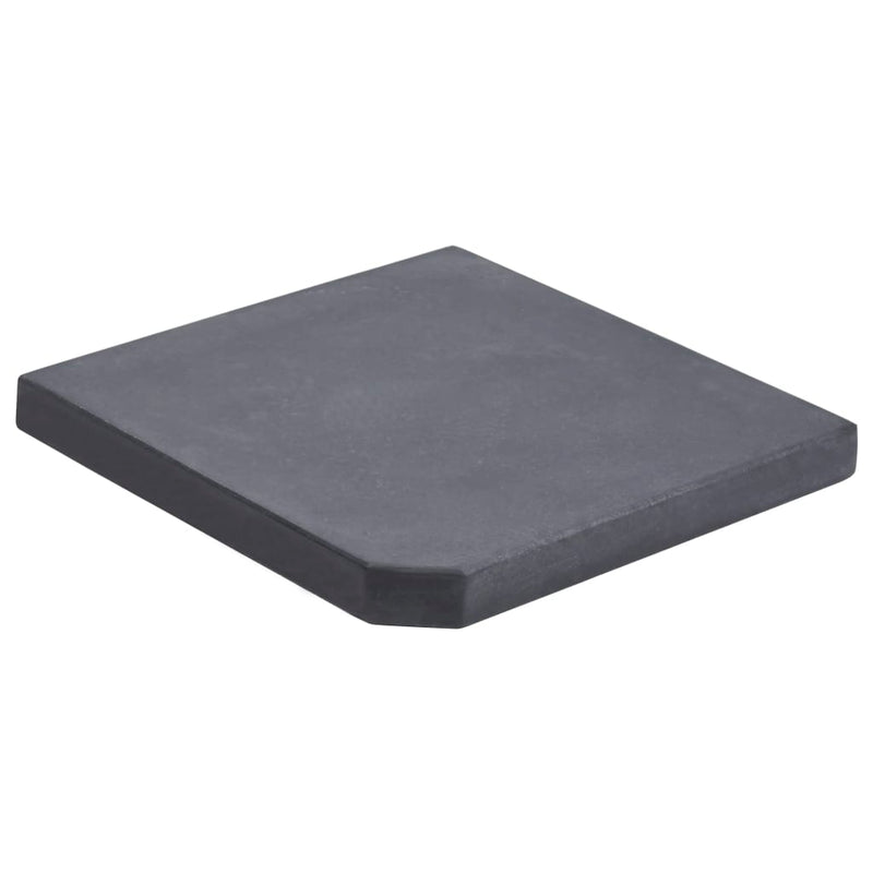Umbrella Weight Plate Black Granite Square 55.1"