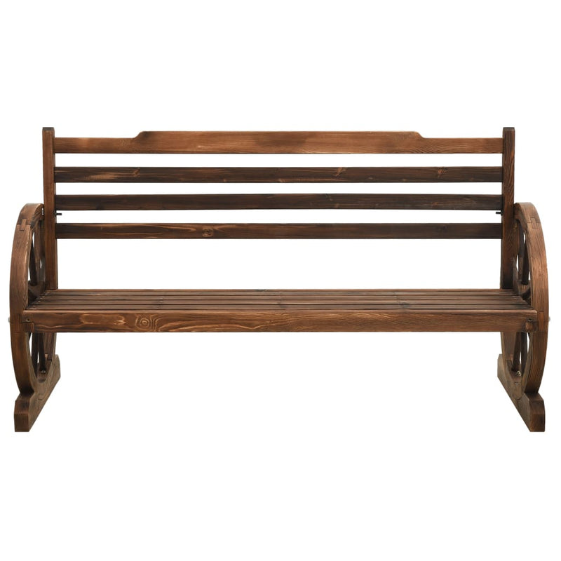 Patio Bench 55.9" Solid Firwood