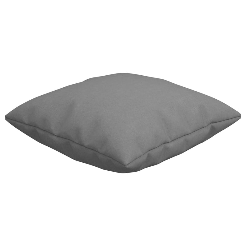 Throw Pillows 4 pcs Gray 19.7"x19.7" Fabric