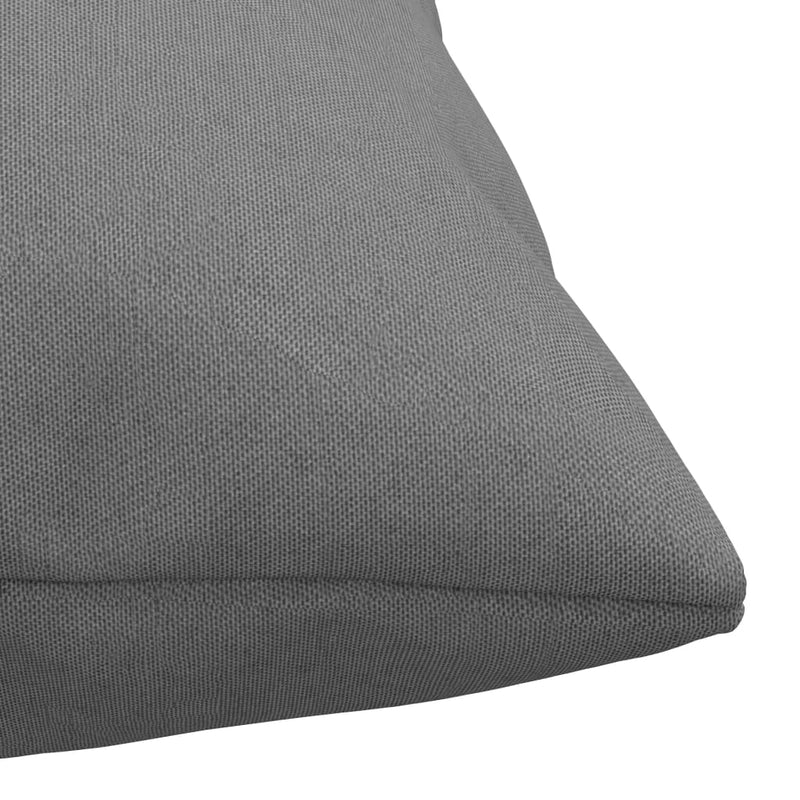 Throw Pillows 4 pcs Gray 23.6"x23.6" Fabric