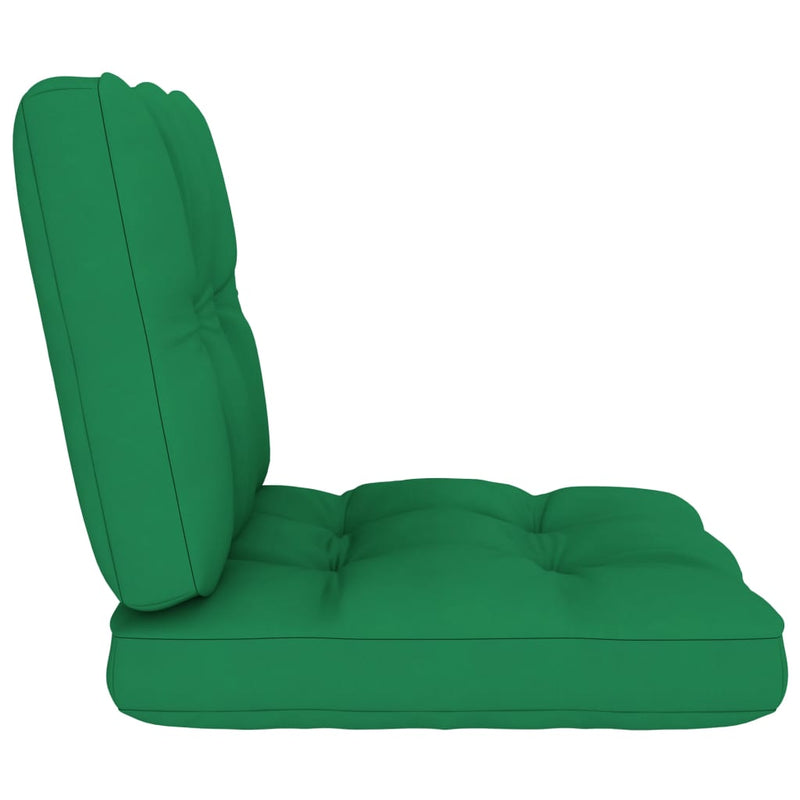 Pallet Sofa Cushions 2 pcs Green