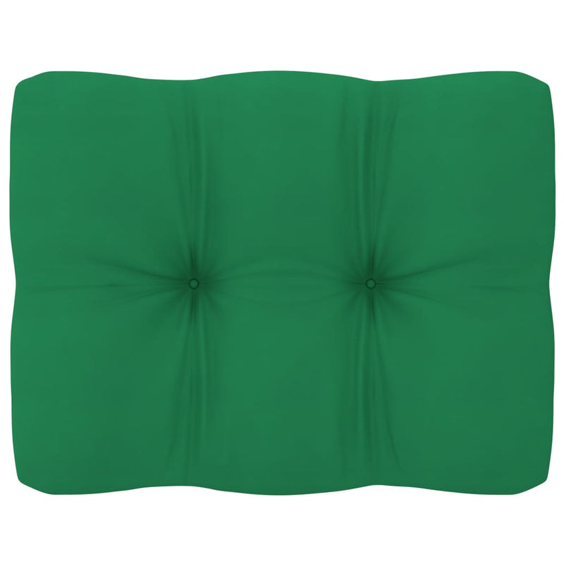 Pallet Sofa Cushions 2 pcs Green