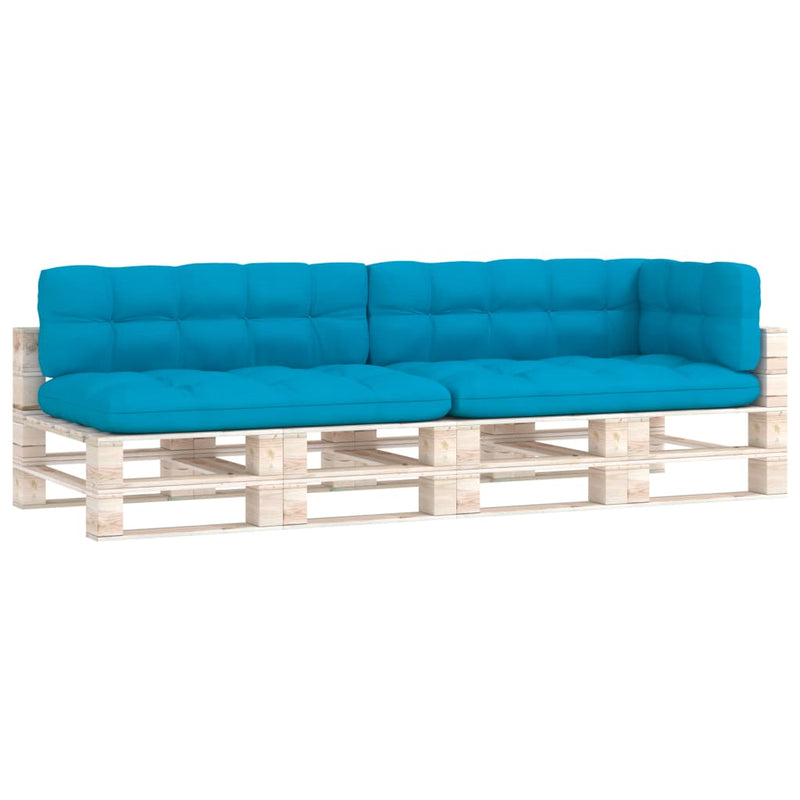 Pallet Sofa Cushions 5 pcs Blue