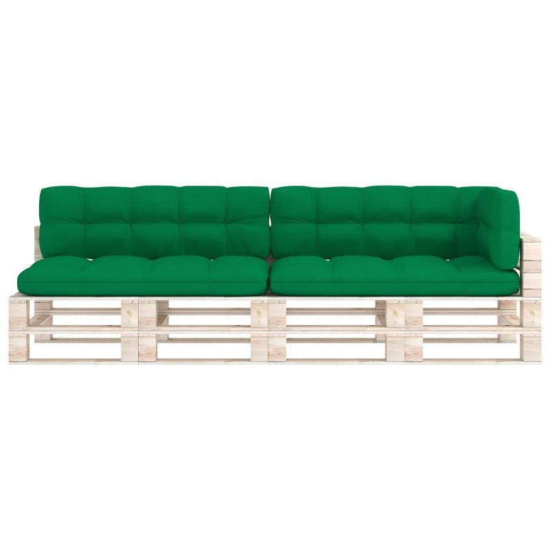 Pallet Sofa Cushions 5 pcs Green