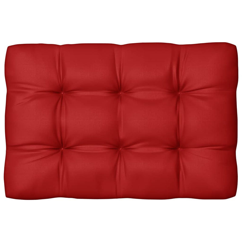 Pallet Sofa Cushions 5 pcs Red