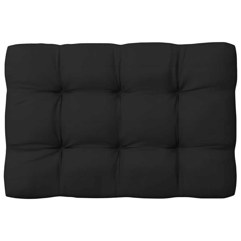 Pallet Sofa Cushions 7 pcs Black