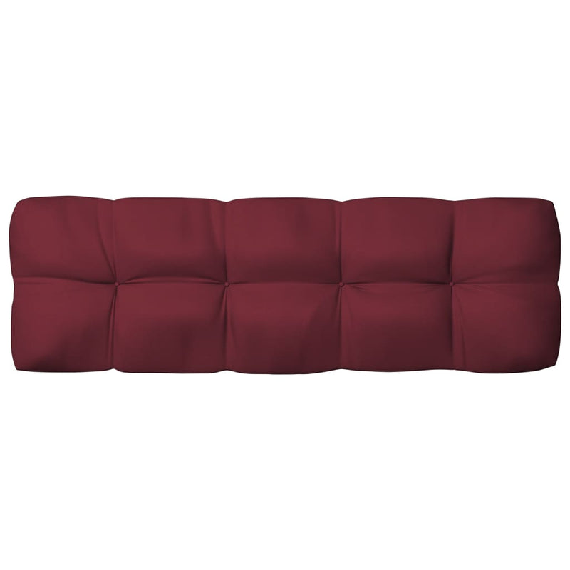 Pallet Sofa Cushions 7 pcs Wine Red