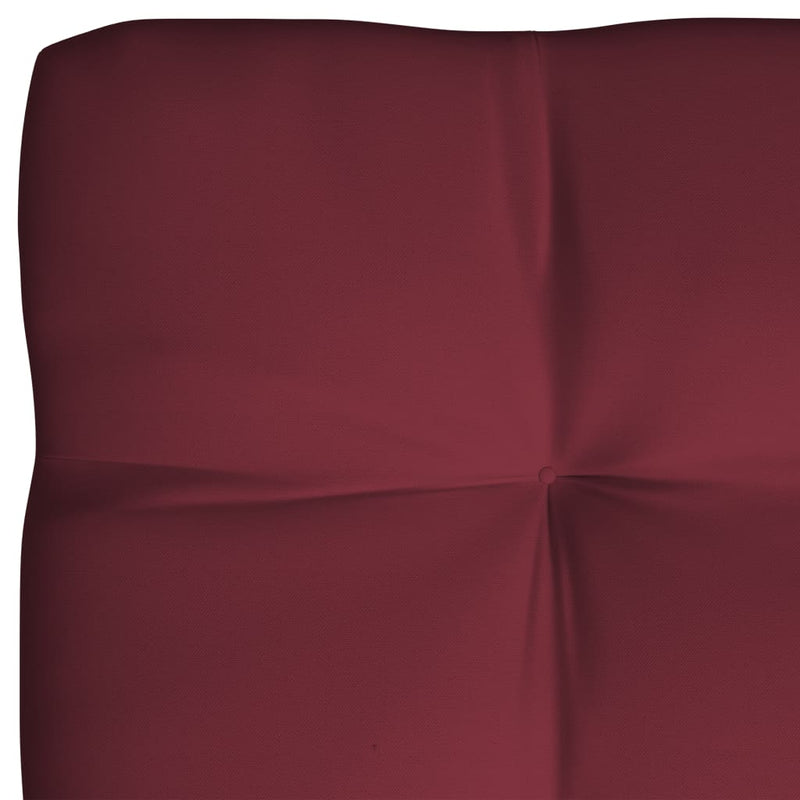 Pallet Sofa Cushions 7 pcs Wine Red