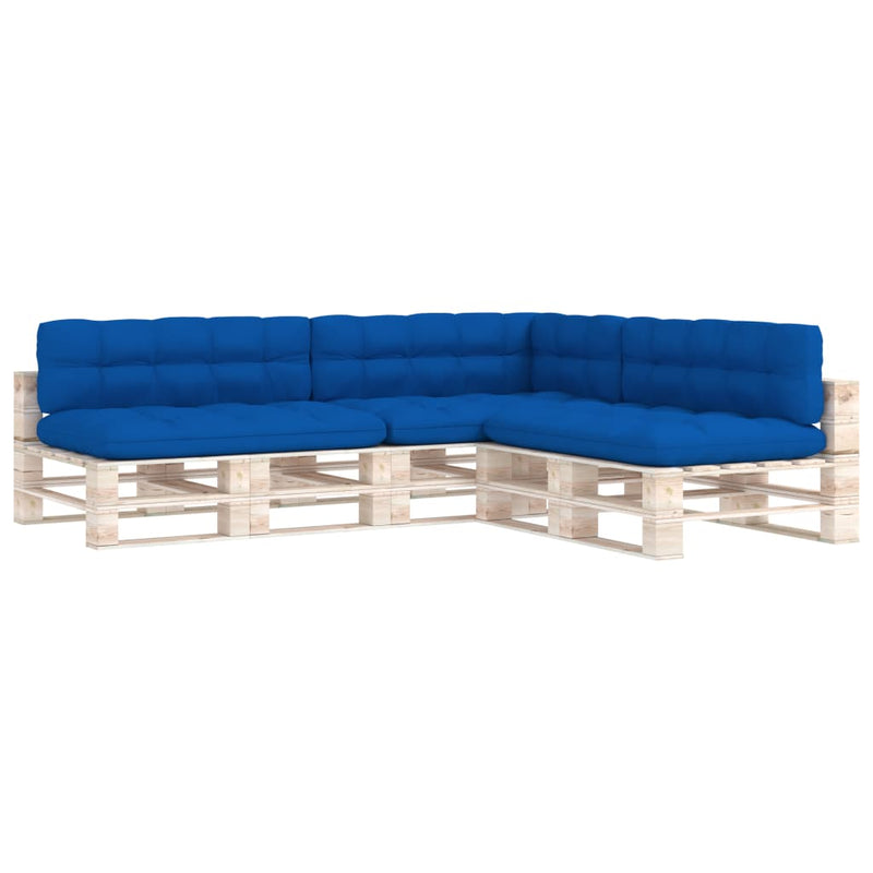 Pallet Sofa Cushions 7 pcs Royal Blue