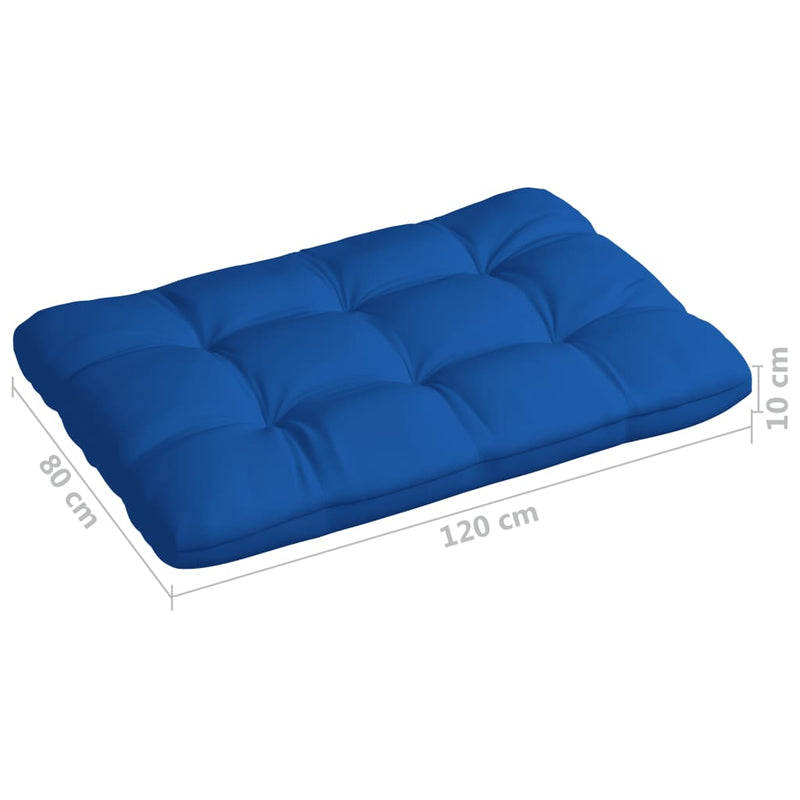 Pallet Sofa Cushions 7 pcs Royal Blue