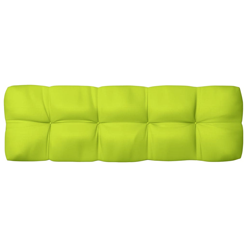 Pallet Sofa Cushions 7 pcs Bright Green