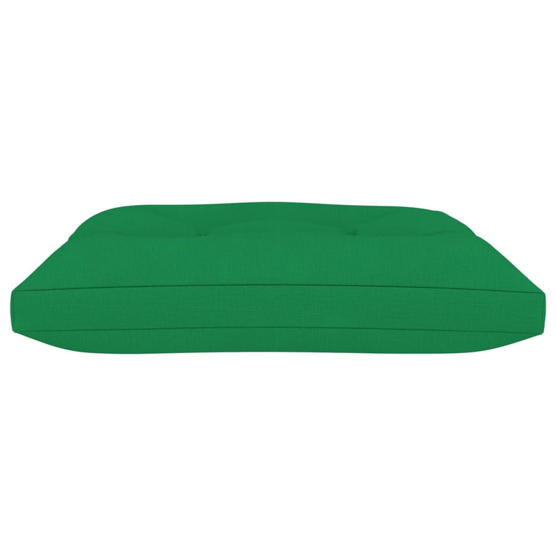 Pallet Ottoman Cushion Green Fabric