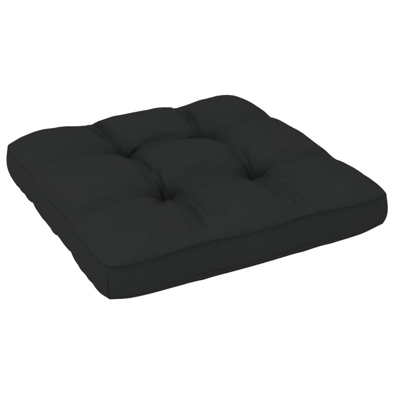Pallet Sofa Cushion Black 22.8"x22.8"x4"
